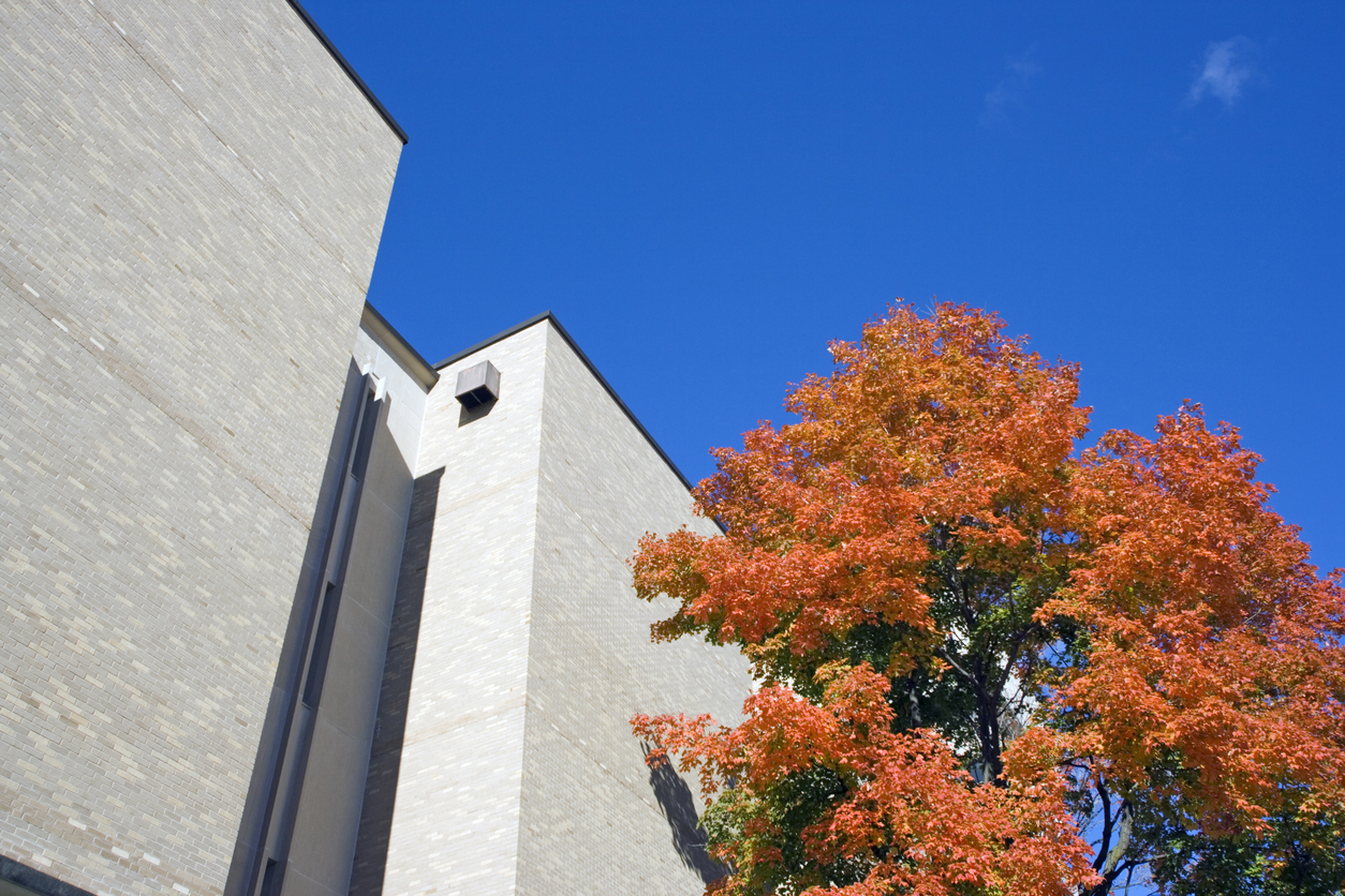 Lake County administration building located in Waukegan, Illinois.